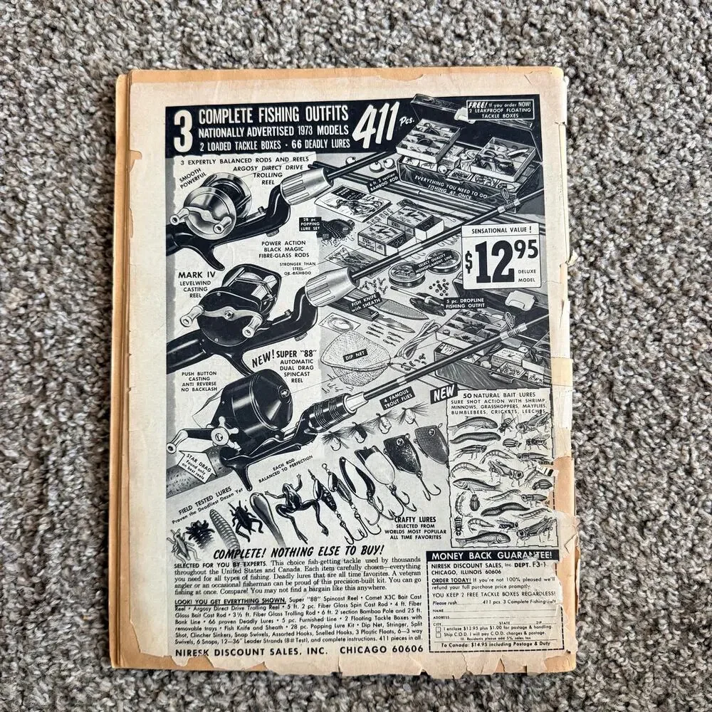 MAY 1973 BIG BOOK OF WRESTLING MAGAZINE RIP HAWK DUSTY WAHOO BARON SONNY KING